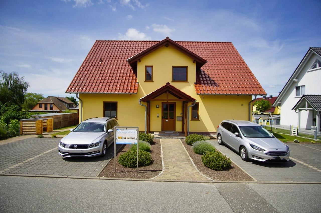 Schicke Fewo Mit Terrasse, Gratis Nutzung Vom Ahoi Erlebnisbad Und Sauna In Sellin - Haus De Niege Wech Fewo 02 ธีโซว์ ภายนอก รูปภาพ
